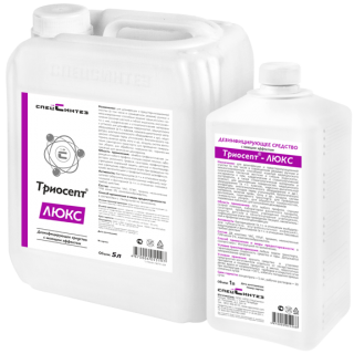 Триосепт-Люкс 1 л дезинфицирующее средство с моющим эффектом  (уп 15)