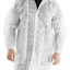 Халат процедурный белый на кнопках XXL